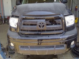 2012 TOYOTA TUNDRA, BLACK, SR5, 5.7L, AT, 2WD.  Z25120